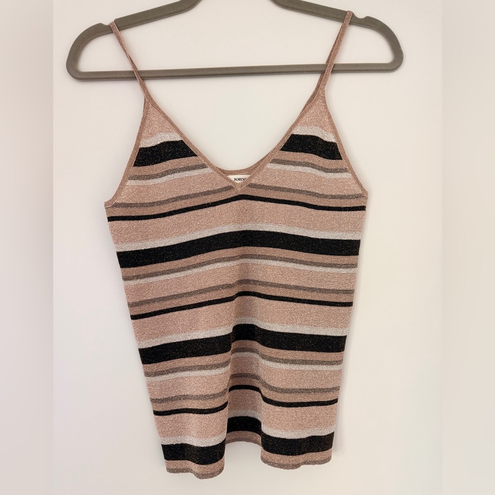 Ulla Johnson metallic tank top